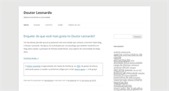 Desktop Screenshot of leonardof.med.br