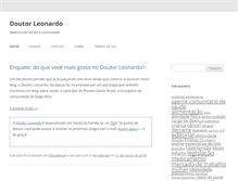 Tablet Screenshot of leonardof.med.br